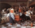 Celebrando el nacimiento del pintor de género holandés Jan Steen